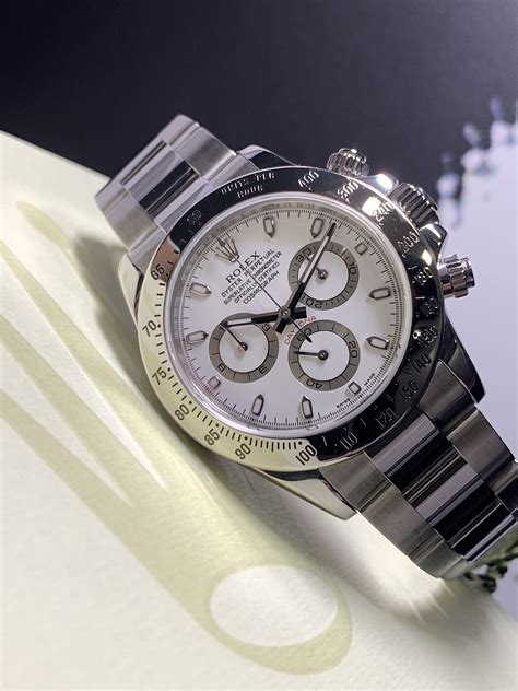 daytona white or black dial|rolex daytona 116520 white dial.